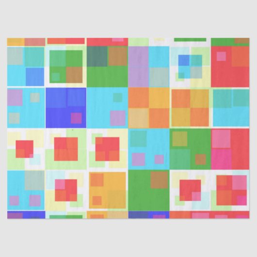 抽象芸術二乗ティッシュペーパー 薄葉紙 (正面)