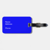 抽象芸術二乗 ラゲッジタグ (裏面横)