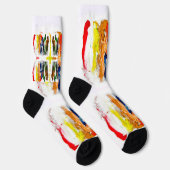 抽象芸術人の姿の運動発現 ソックス (右)