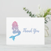 抽象芸術人魚 サンキューカード (スタンド正面)