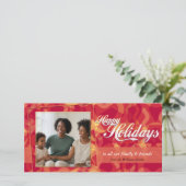 抽象芸術休日の写真カード シーズンカード (スタンド正面)