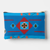 抽象芸術伝統 アクセサリーポーチ (裏面)