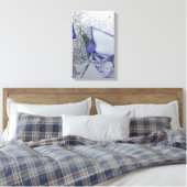 抽象芸術伸縮キャンバススケッチプリント キャンバスプリント (インサイチュ (寝室))