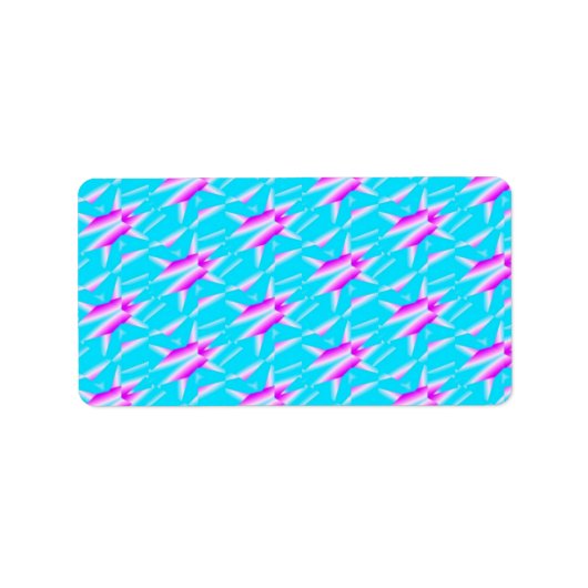 抽象芸術住所 シール (正面)