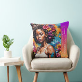 抽象芸術信仰女性Proverbs 31 30 クッション (椅子)