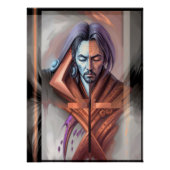 抽象芸術像 ポスター (正面)