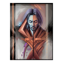 抽象芸術像 ポスター