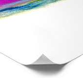 抽象芸術像 ポスター (角)