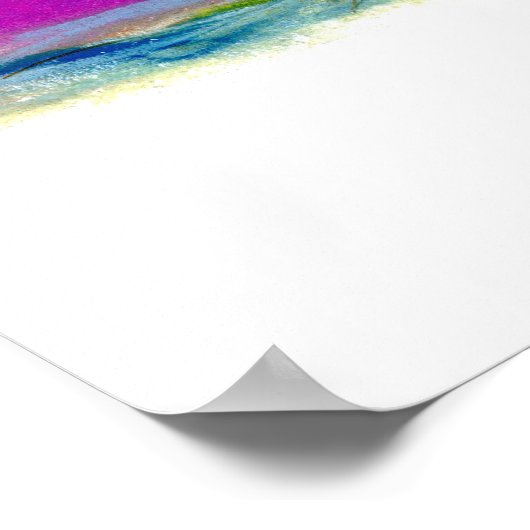 抽象芸術像 ポスター (角)