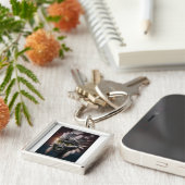 抽象芸術先住民の見解 キーホルダー (側面)