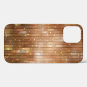 抽象芸術光沢のあるベージュの背景抽象画、アート、背景 Case-Mate iPhoneケース (裏面 (横))