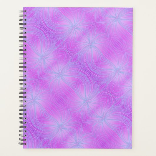 抽象芸術光線錯覚 プランナー手帳 (正面)