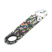 抽象芸術入力テープおよびレターフォーム1 スピード栓抜き (裏面アングル)