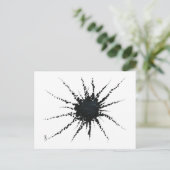 抽象芸術入力テープおよびレターフォーム3 ポストカード (スタンド正面)