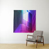 抽象芸術六角形の背景抽象的，芸術，  タペストリー (インサイチュ(横))