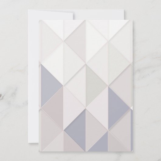 抽象芸術共同卒業2写真卒業パーティー 招待状 (裏面)