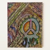 抽象芸術内平和プランナー プランナー手帳 (裏面)