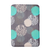 抽象芸術円パターンバスマット バスマット (正面縦)