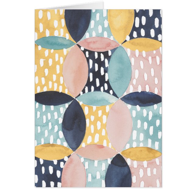 抽象芸術円パターン (正面)