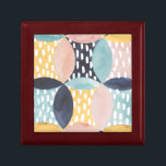 抽象芸術円パターン ギフトボックス<br><div class="desc">抽象芸術円パターンアーティスト： Grace Popp.イメージID: 150359D。</div>