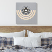 抽象芸術円弧 キャンバスプリント (インサイチュ (寝室))