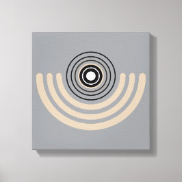 抽象芸術円弧 キャンバスプリント