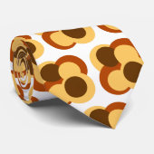 抽象芸術円形図形 ネクタイ (ロール)