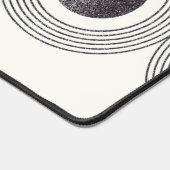 抽象芸術円組成 デスクマット (コーナー)