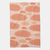 抽象芸術円 キッチンタオル (縦)