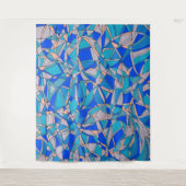 抽象芸術円 タペストリー (正面)