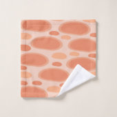 抽象芸術円 バスタオルセット (ウォッシュタオル)