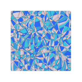 抽象芸術円 メタルプリント