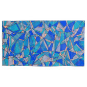 抽象芸術円 枕カバー (正面左)