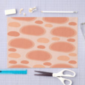 抽象芸術円 薄葉紙 (クラフト)