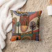 抽象芸術冬の装飾用クッション（3サイズ） クッション (ブランケット)