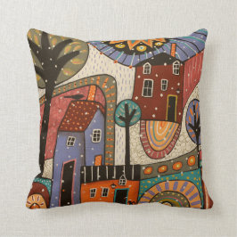 抽象芸術冬の装飾用クッション（3サイズ） クッション