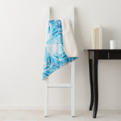 抽象芸術凍っていスター雪かき シェルパブランケット (インサイチュ)