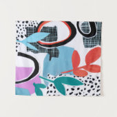 抽象芸術出張 タペストリー (正面(横))