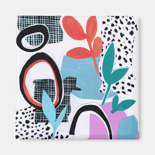 抽象芸術出張 マグネット (正面)