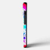 抽象芸術切り抜き円 Case-Mate iPhoneケース (裏面 / 左)