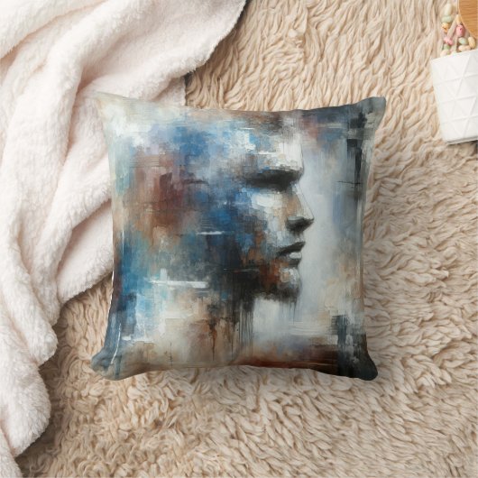 抽象芸術前衛兵 クッション (ブランケット)