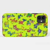 抽象芸術動物パターンタイル Case-Mate iPhoneケース (裏面(横))