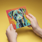 抽象芸術動物、グレート・ダン