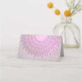 抽象芸術勾配曼荼羅。 プレイスカード (裏面)