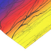 抽象芸術勾配 ショートテーブルランナー (コーナー)