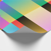 抽象芸術勾配 ラッピングペーパー (角)