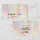 抽象芸術勾配 名刺 (正面/裏面)