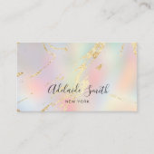 抽象芸術勾配 名刺 (正面)