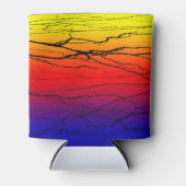 抽象芸術勾配 缶クーラー (正面)