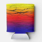 抽象芸術勾配 缶クーラー (裏面)